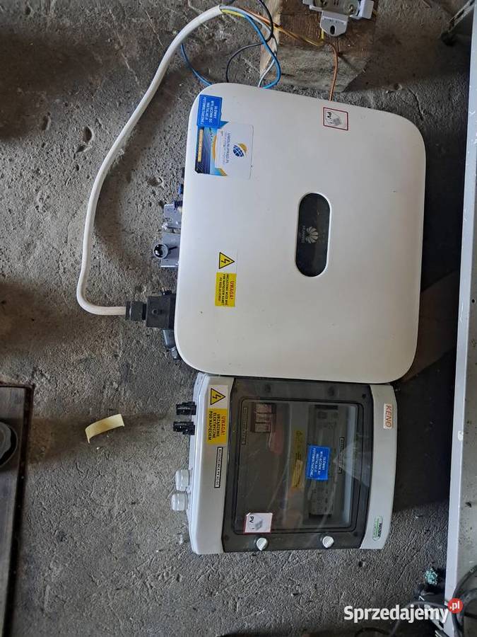 Sprzedam Falownik Huawei 6kW razem ze skrzynką Wierzchlas sprzedam
