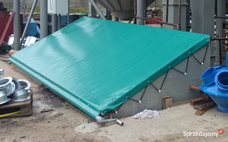 PLANDEKA OTRZĄSARKA do wiśni Kombajn sadowniczy sprzedam