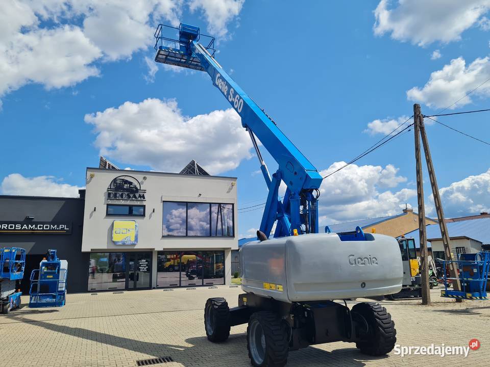Genie S60 HC podnośnik teleskopowy spalinowy wys małopolskie Dąbrowa Tarnowska