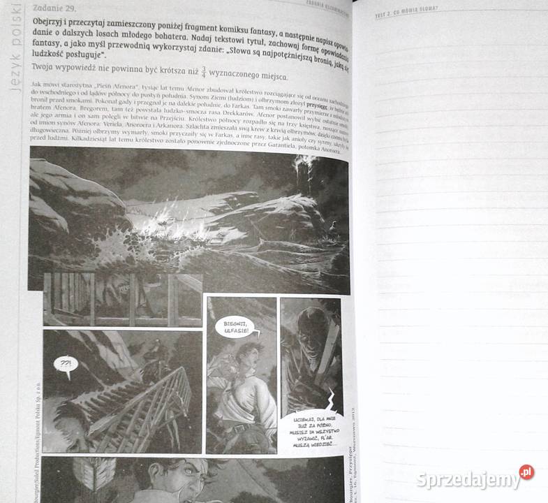 Zadania egzaminacyjne Język polski R Boszke J sprzedam