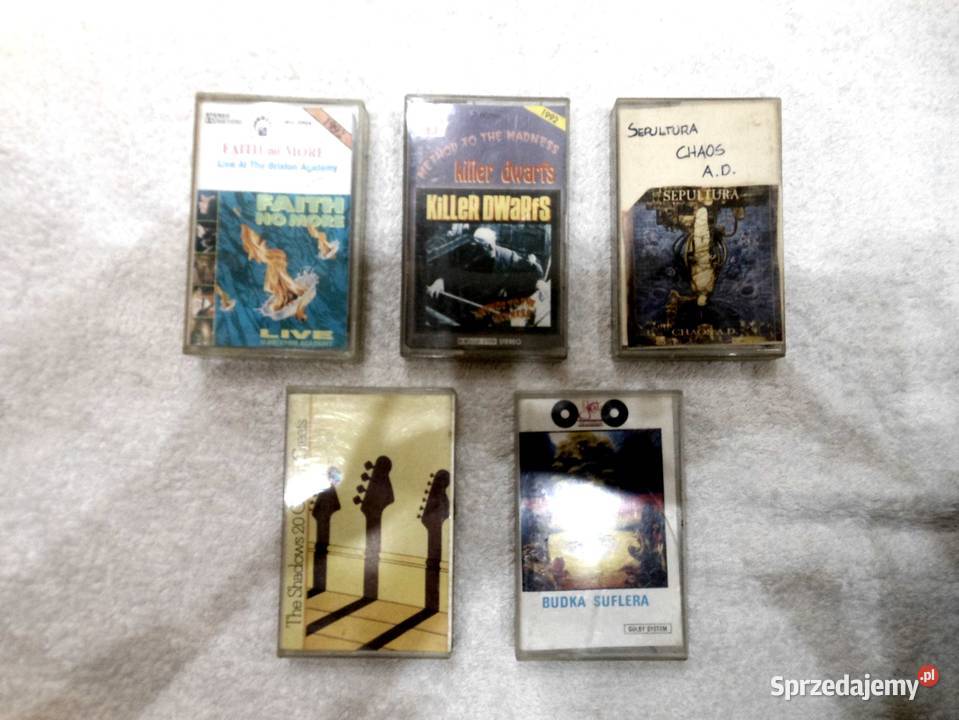 Kolekcja płytek z cd dvd kaset pop Bukowo