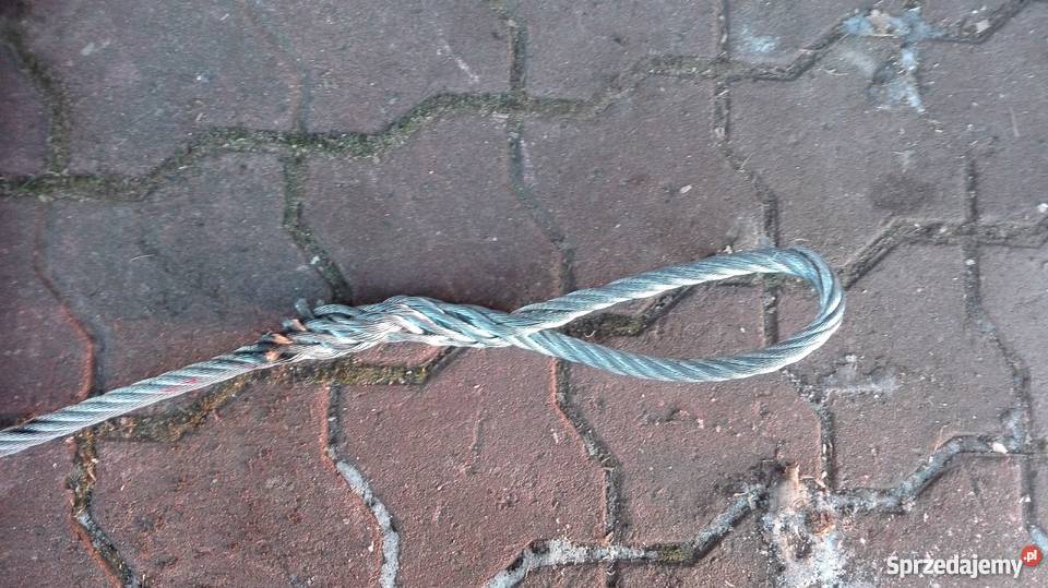 Zarabianie szycie zaplatanie lin liny na