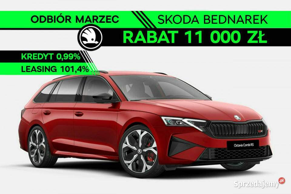 koda Octavia Combi RS 20 TSI 265 DSG Odbiór w Łódź