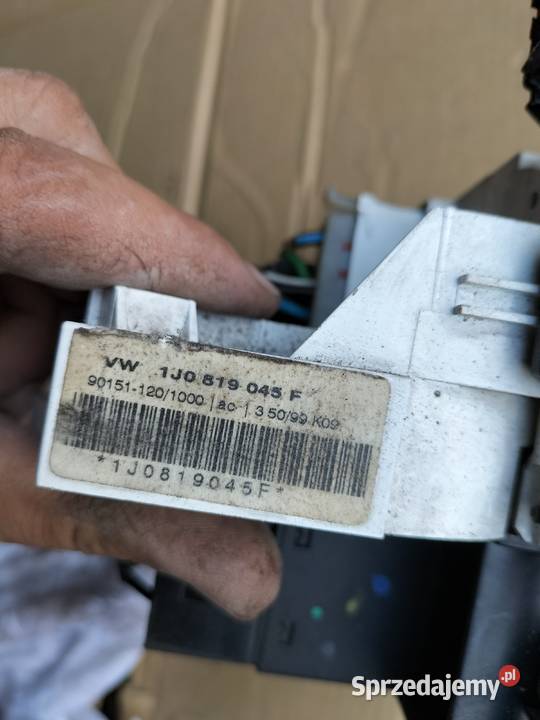 ŚRODKOWY KTATKA PANEL NAWIEWU POLO 6N 6N0858305C panele sterowania, przełączniki Kamień-Kolonia