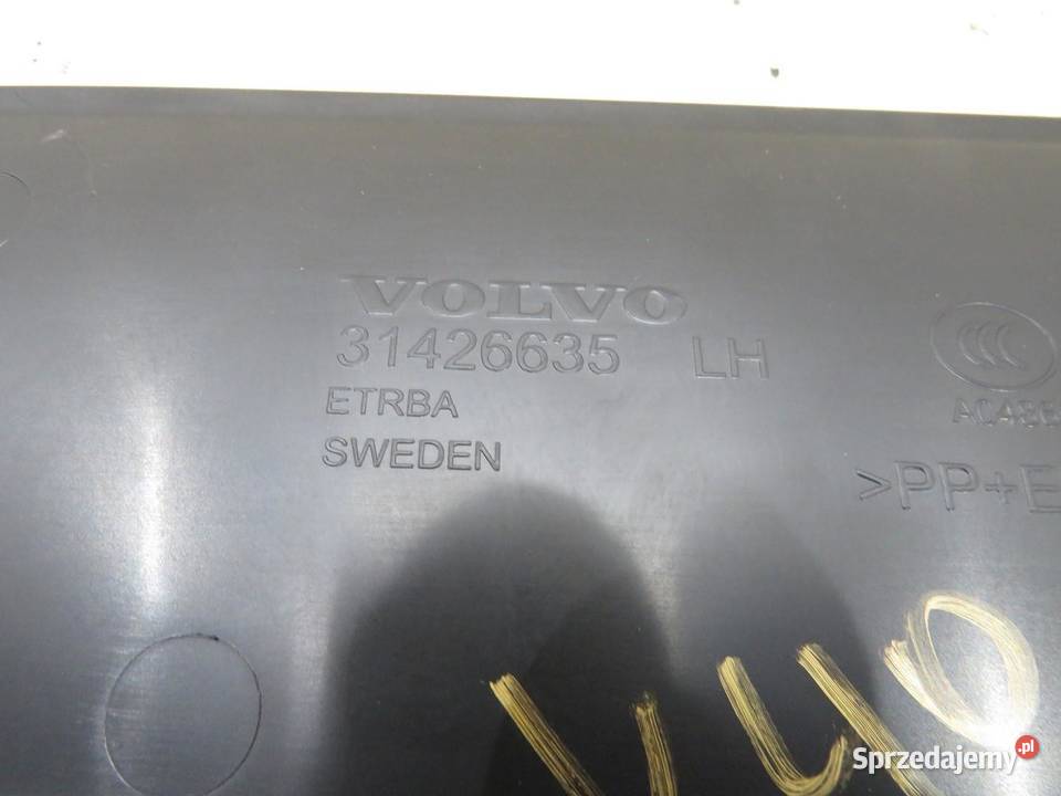 OSŁONA SŁUPKA LEWA VOLVO V40 II 31426635 osobowe