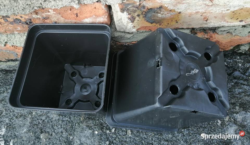 Doniczki produkcyjne P11 11x11x12 1L śląskie Siewierz sprzedam