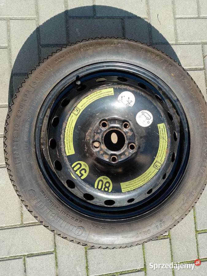 Koło dojazdowe 13580r17 Renault Nissan 5x1143 opolskie