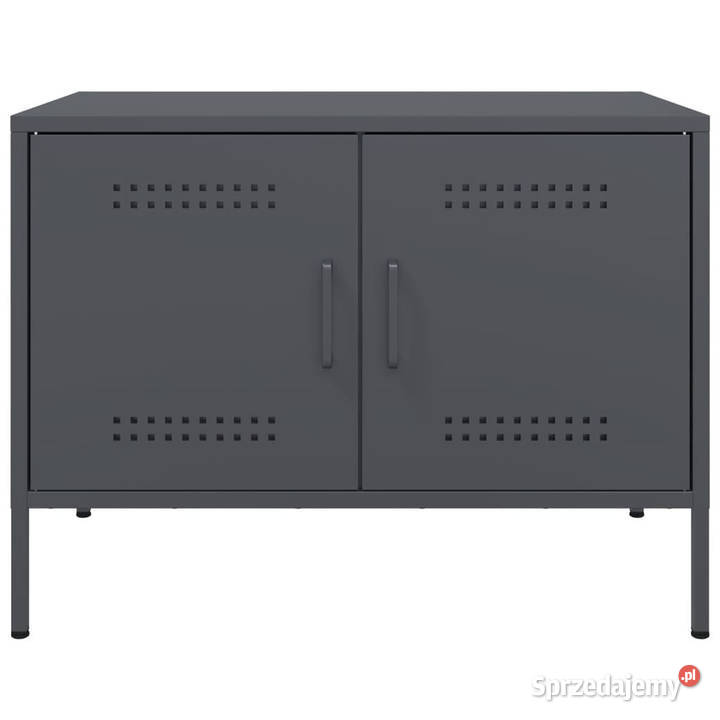 Szafka RTV antracytowa 68x39x505 stalowa mazowieckie Warszawa