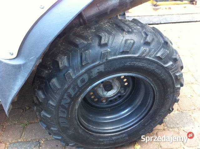 Kawasaki Prairie 360 4x4 PŁUG wyciągarka Zalesie Górne