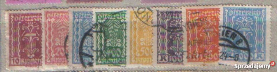 Zn Austria Mi 367 83 5 7 91 3 6 kas 1922