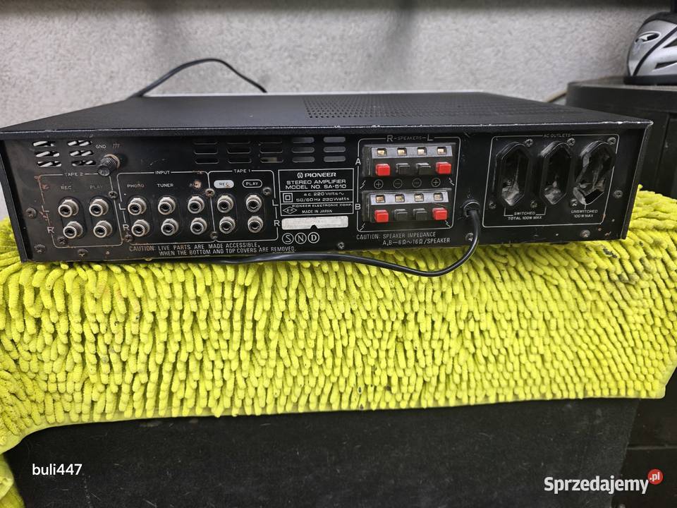 wzmacniacz pioneer sa510 blue line stereo Chełm Śląski