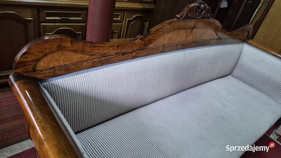 Stara sofa stylowa biedermeier antyk ze Szwecji Sypniewo