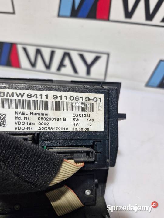 BMW E90 E91 PANEL STEROWANIA NAWIEWU sprzedam