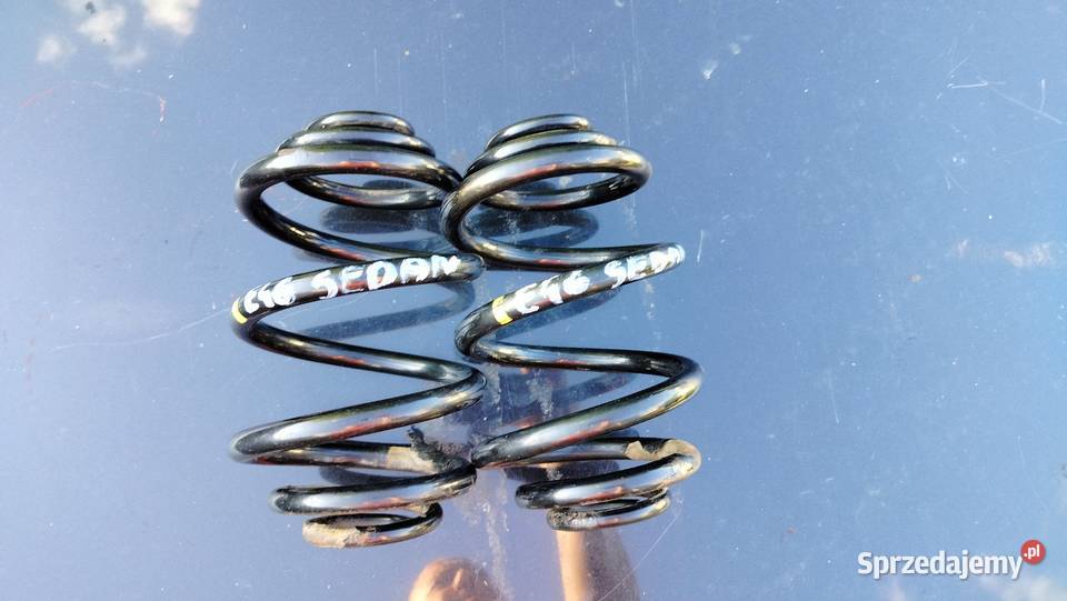 Bmw e46 sedan sprężyny tył oryginał komplet sprężyny zawieszenia Zawieszenie i układ kierowniczy Aleksandrów Łódzki