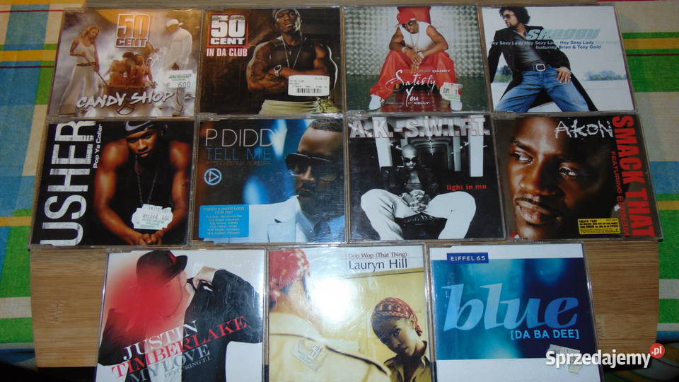 Płyty CD 50 Cent i inni Białystok