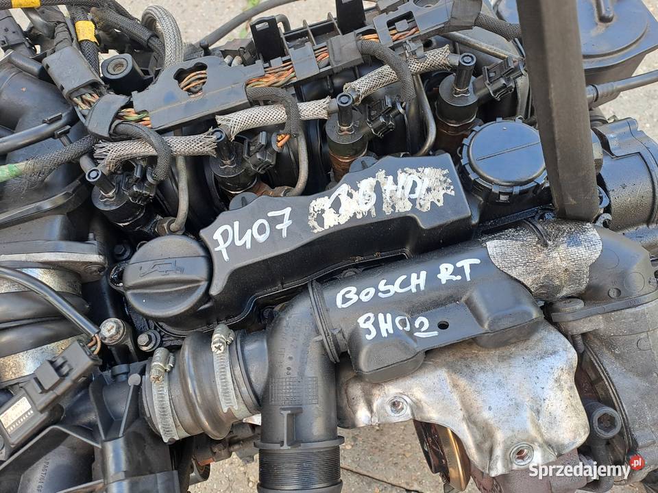 Citroen Peugeot Ford 16 HDi 109 silnik kompletny śląskie Jastrzębie-Zdrój