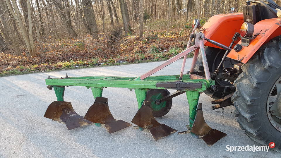 Pług 4skibowy średni kompletny idealny do ursusa Dąbrowa Tarnowska sprzedam