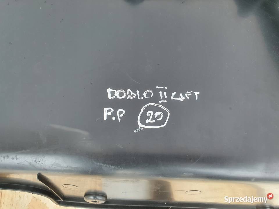 Fiat Doblo II lift NAKŁADKA PROGOWA prawy przód osobowe Rudka