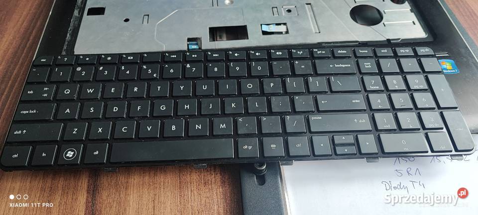 Kadłubek kompletny HP Pavilion DV7 sprzedam