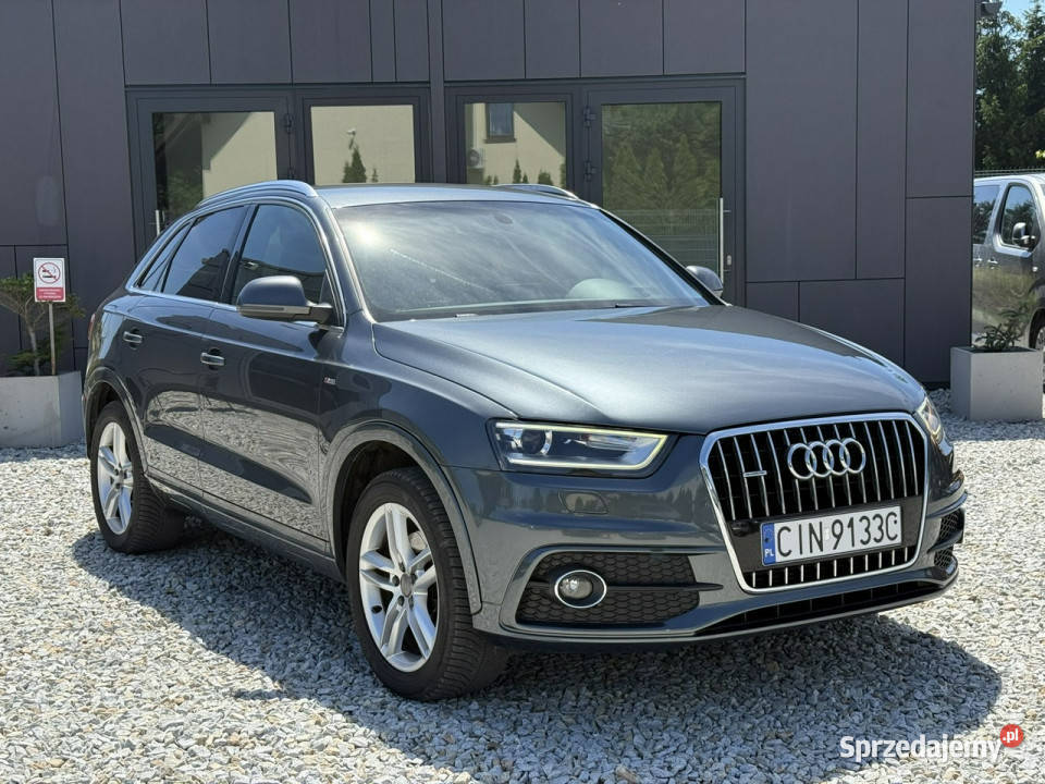 Audi Q3 20 TDi 177 Quattro 4x4 STronic 2012r kurtyny powietrzne