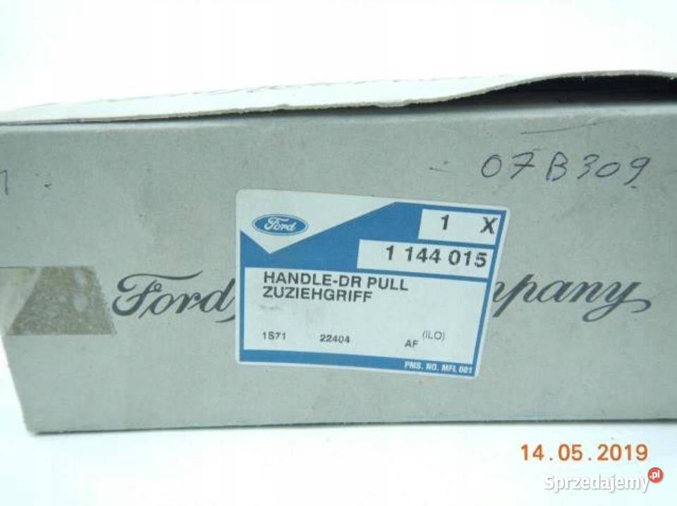KLAMKA ZEWNĘTRZNA PRAWY TYŁ FORD MONDEO 0007
