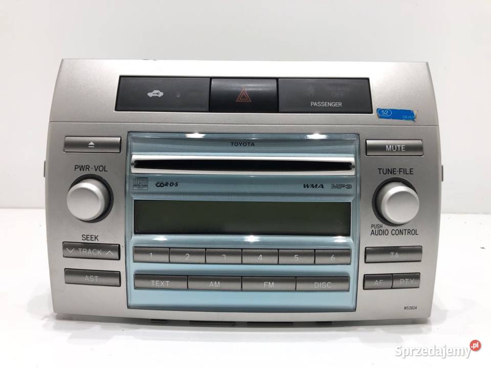 RADIO TOYOTA COROLLA E13 861200F030 0409 sprzedam