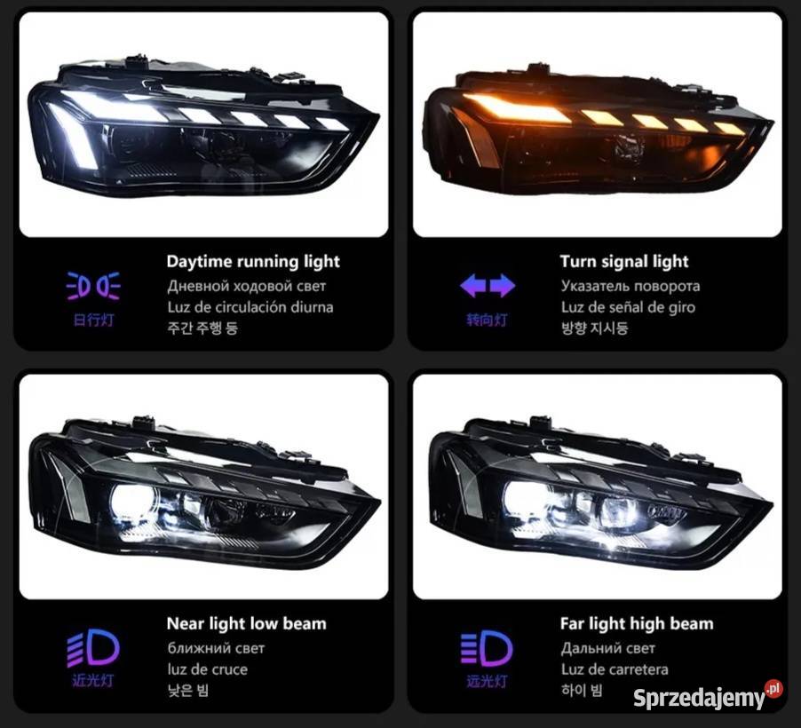NOWE lampy przednie lampa przód Audi A4 B8 2011