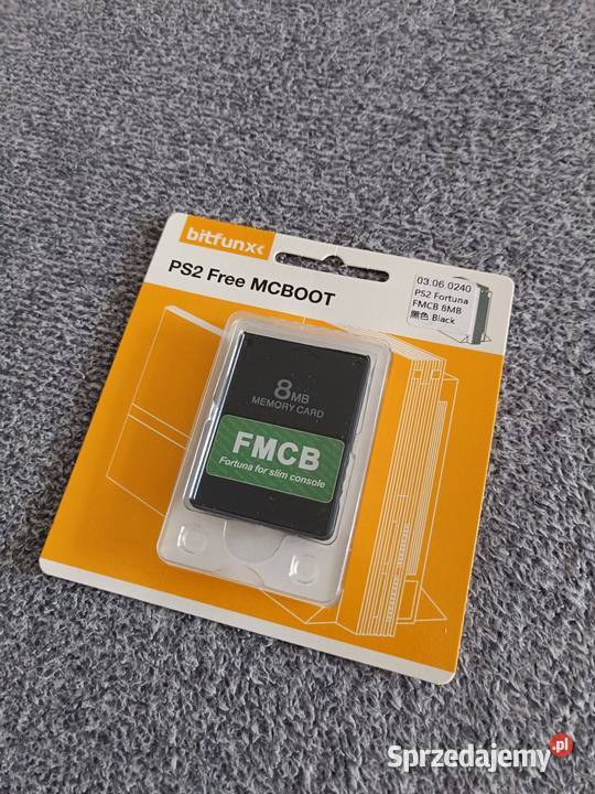 2 Free MCBOOT FMCB 8MB nowa Fortuna Sony Playstation 2 Pruszków sprzedam