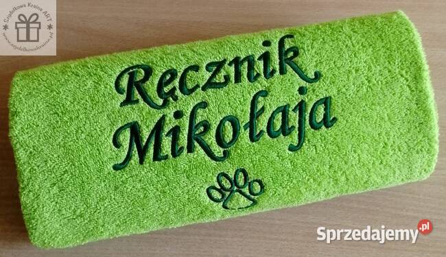 Prezent MIŁOŚNICZKI PSÓW psiary RĘCZNIK z Toruń