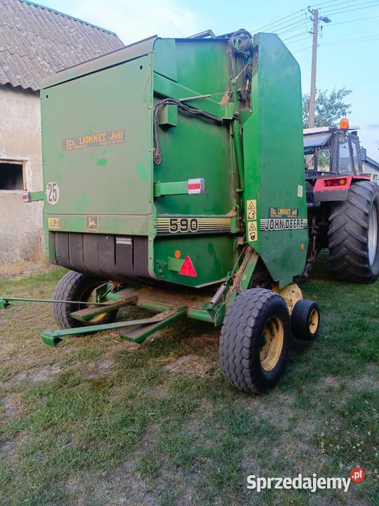 Prasa belarka Prasa rolujaca John Deere 590 Kalisz