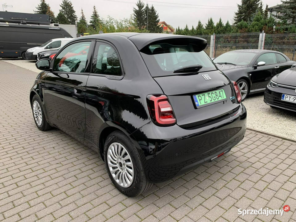 Fiat 500 500e nowy Zarejestrowany I 2007 nieuszkodzony Baranowo