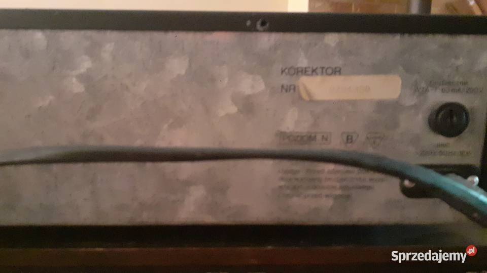 Sprzedam amplituner Radmor 5102TE equalizer 5472 Ziębice