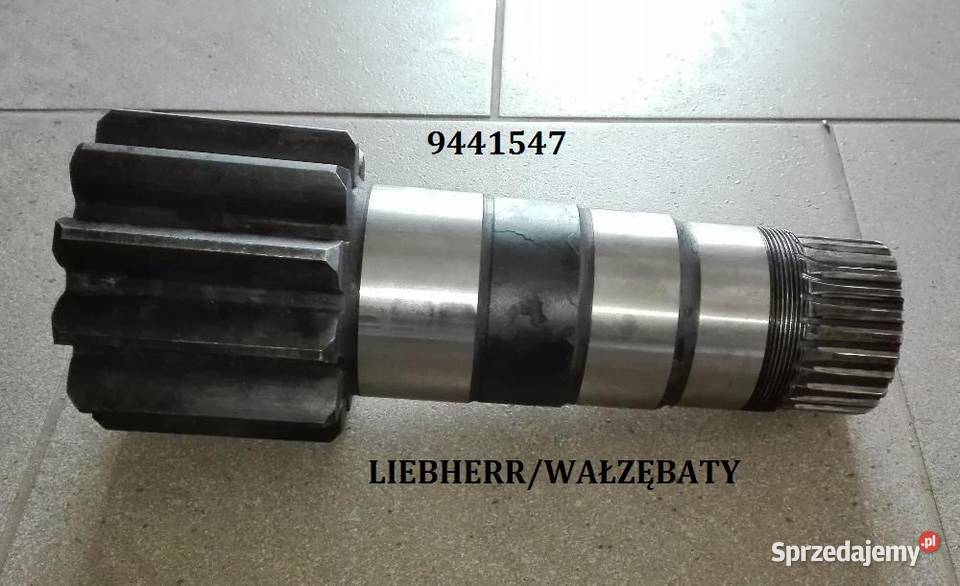 Wał zębaty przekł obrZ11 M10 L342mm do koparki Czekanów sprzedam