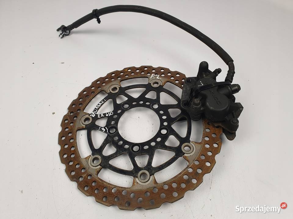 LEWA TARCZA HAMULCOWA ZACISK PRZÓD kawasaki ER6