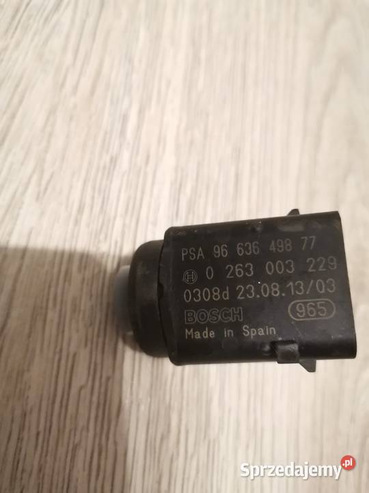 PEUGEOT 407 CZUJNIK PARKOWANIA PDC 9663649877