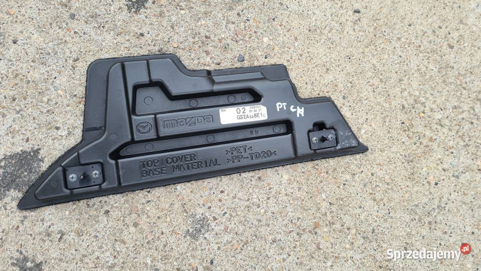 Mazda 6 GH wykładzina podłoga bagażnika