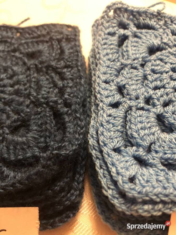 kwadrat babuni pled poduszka rękodzieło szydełko mazowieckie Zegrze