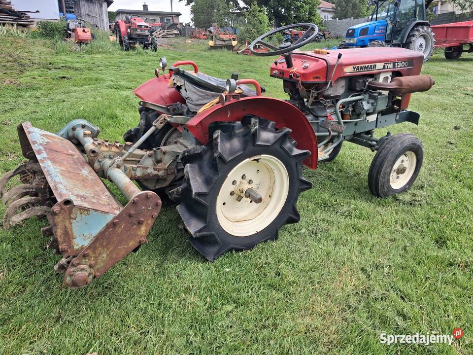 Yanmar Ym1300 z glebogryzarka Konary
