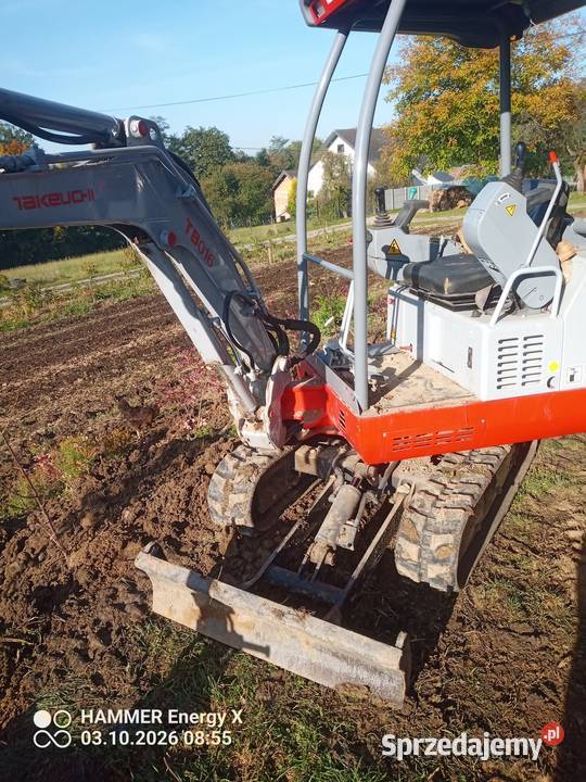Minikoparka Takeuchi TB 016 TB 216 Koparki Stróże sprzedam