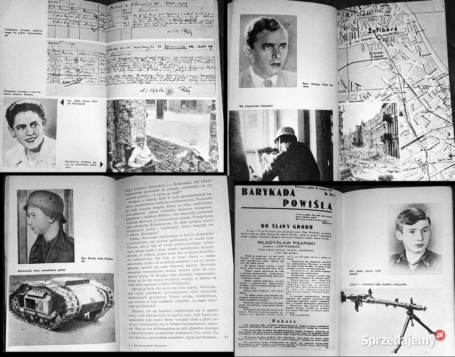 Na barykadach Warszawy Komornicki Stanisław Chełm sprzedam