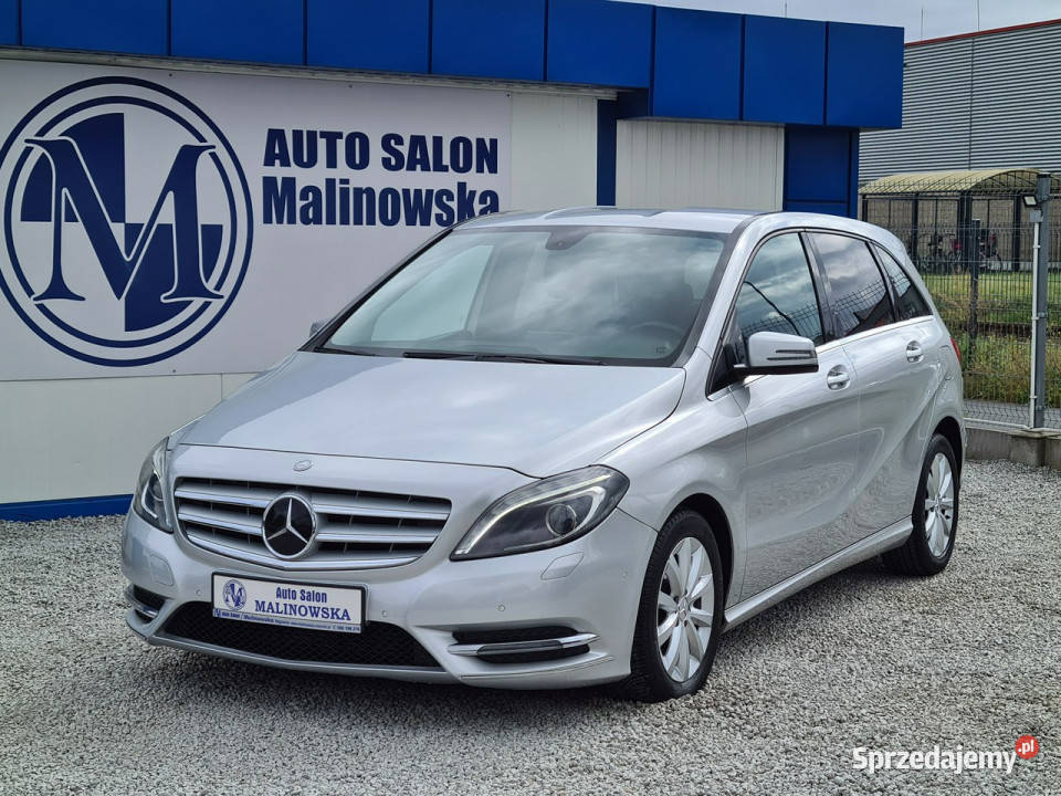 Mercedes B 180 Salon Serwisowany Xenon Led 2xPDC wielkopolskie Wągrowiec
