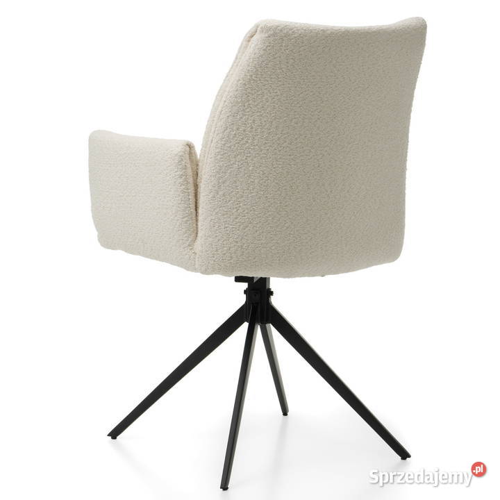 Beżowe Krzesło Prato Boucle Wysyłka 24H Dostawa Tarchały Małe