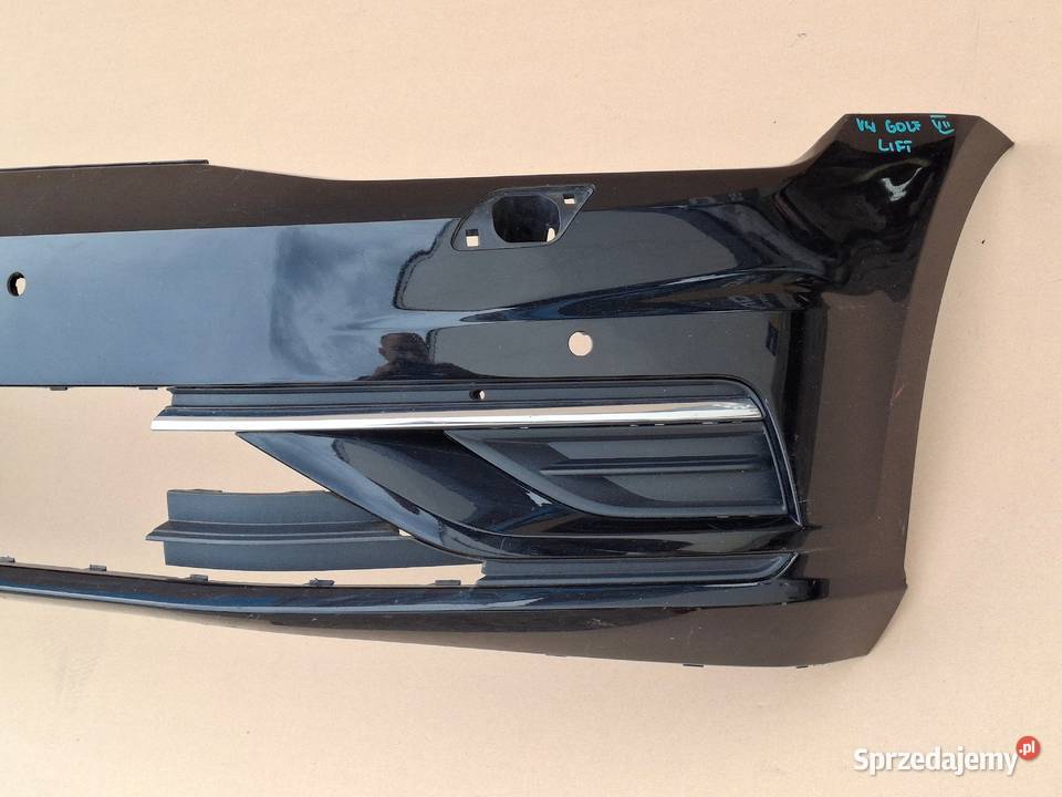 VW GOLF 7 VII LIFT ZDERZAK PRZÓD PRZEDNI KRATKA osobowe Bieleń