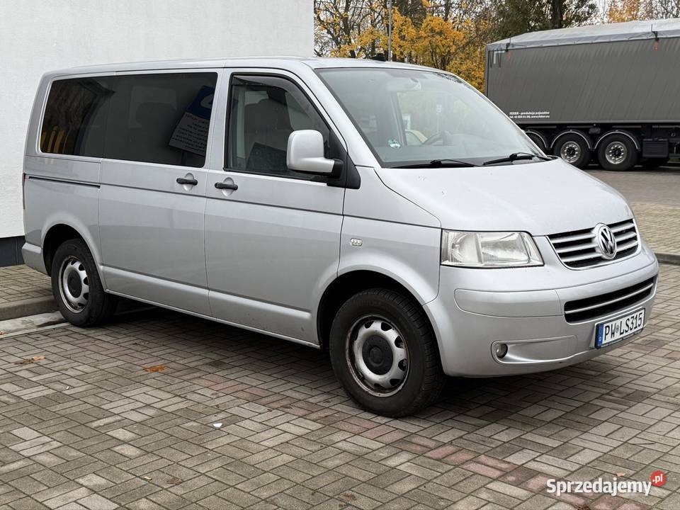 VW T5 Caravelle 25TDi 174 Klimatyzacja Webasto Międzywodzie
