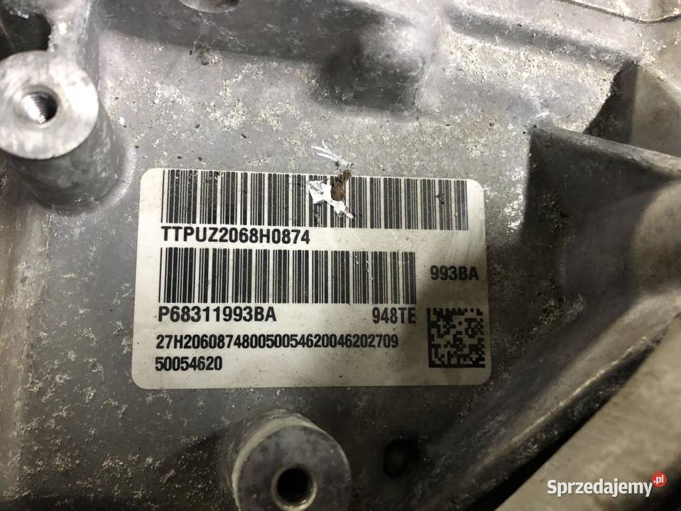 SKRZYNIA BIEGÓW JEEP COMPASS II 14 68311993BA wielkopolskie
