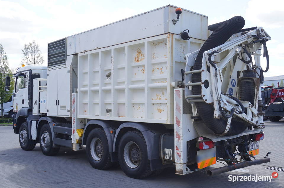 MAN TGA 35440 8x4 Koparka próżniowa SB106250408 małopolskie Kraków sprzedam