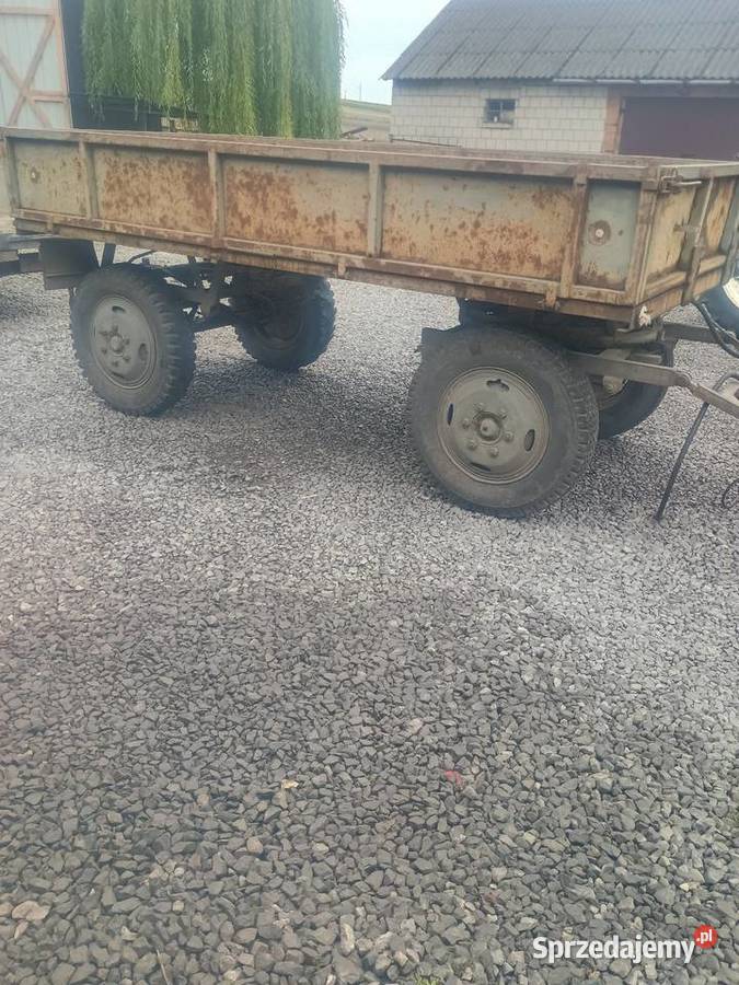 Przyczepa 4 ton Agromasz