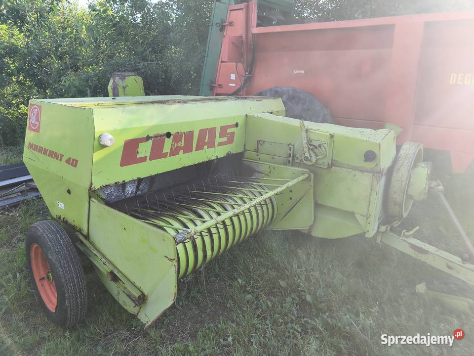 Prasa kostkująca Claas markant 40 Maszyny rolnicze Łomża
