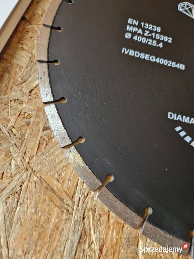 Tarcza Diamentowa do Betonu 400x254mm INTERVIS Głogowa