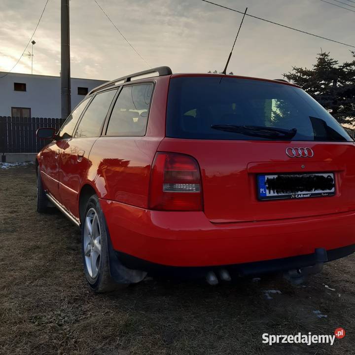 Sprzedam Audi A4 B5 Kombi 19 TDI 110 czerwony Sołtyków